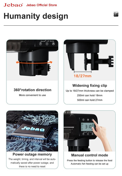 Aquarium Fish Tank   Intelligent Feeder.