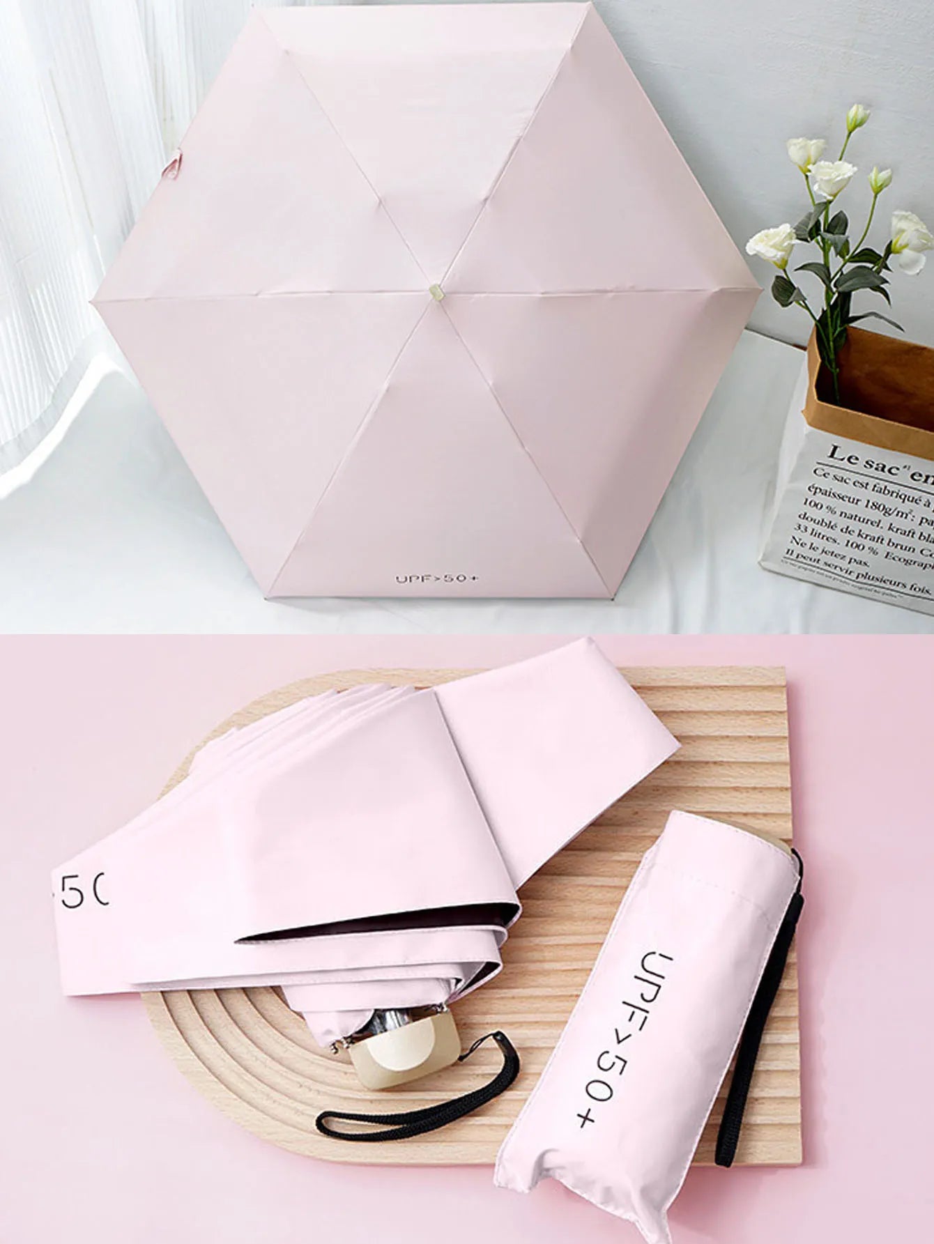 Outdoor Mini Ultralight Folding Umbrella.