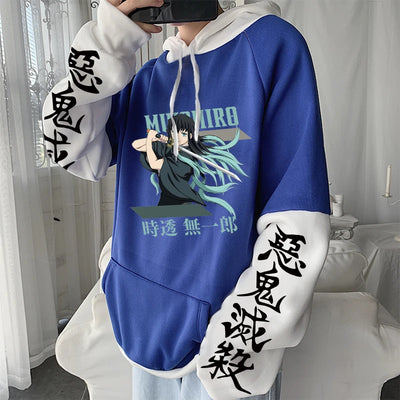 Men Cool Cartoon Printed Sweatshirt Plus Size.