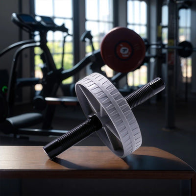 Roller Wheel Non-slip Abdominal Trainer.