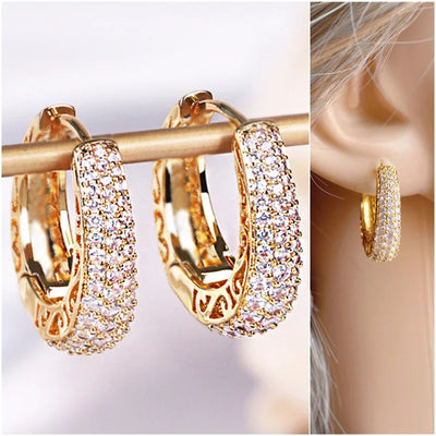 Luxury Hoop Earrings.