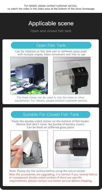 Automatic Aquarium Fish Tank Feeder.