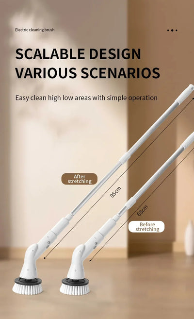 Wireless Electric Cleaning Brush.