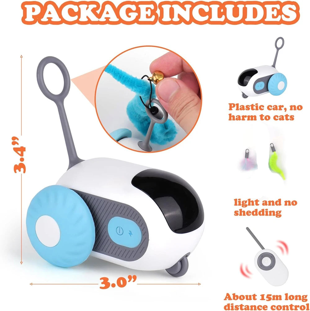 Cat Toy Automatic Moving Remote Controlled.