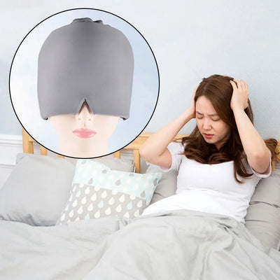 Migraine Relief Cap Reusable Cooling Hat.