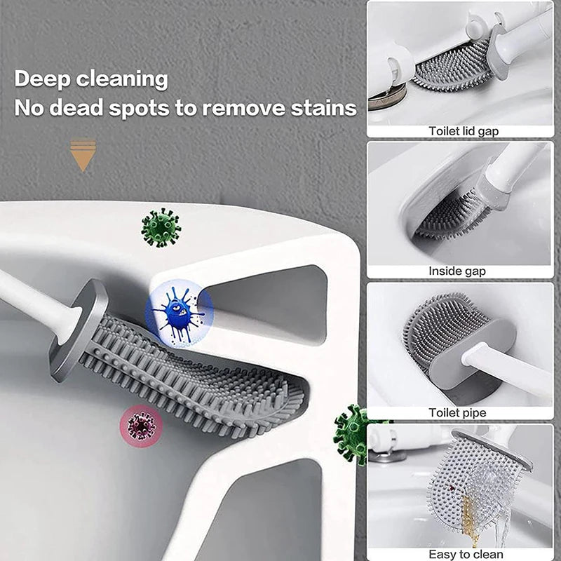 Wall Hanging Toilet Brush.