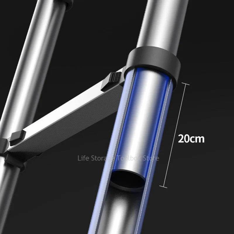Stainless Steel Folding Ladder.