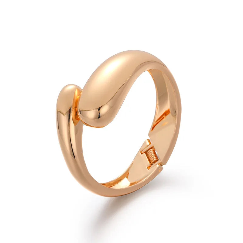 Luxury Gold Color Bangles Bracelet.