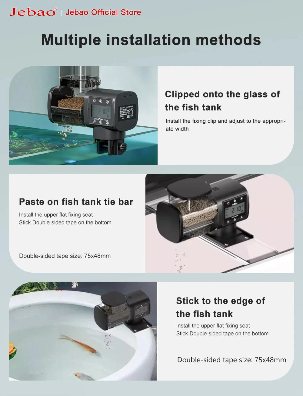 Aquarium Fish Tank   Intelligent Feeder.