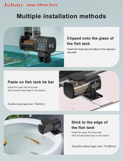 Aquarium Fish Tank   Intelligent Feeder.