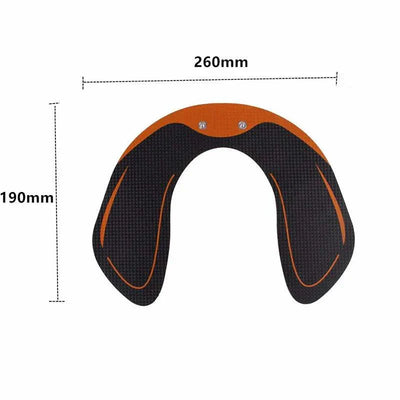 Rechargeable hip trainer slimming massager muscle stimulator for home workout with 260mm by 190mm size