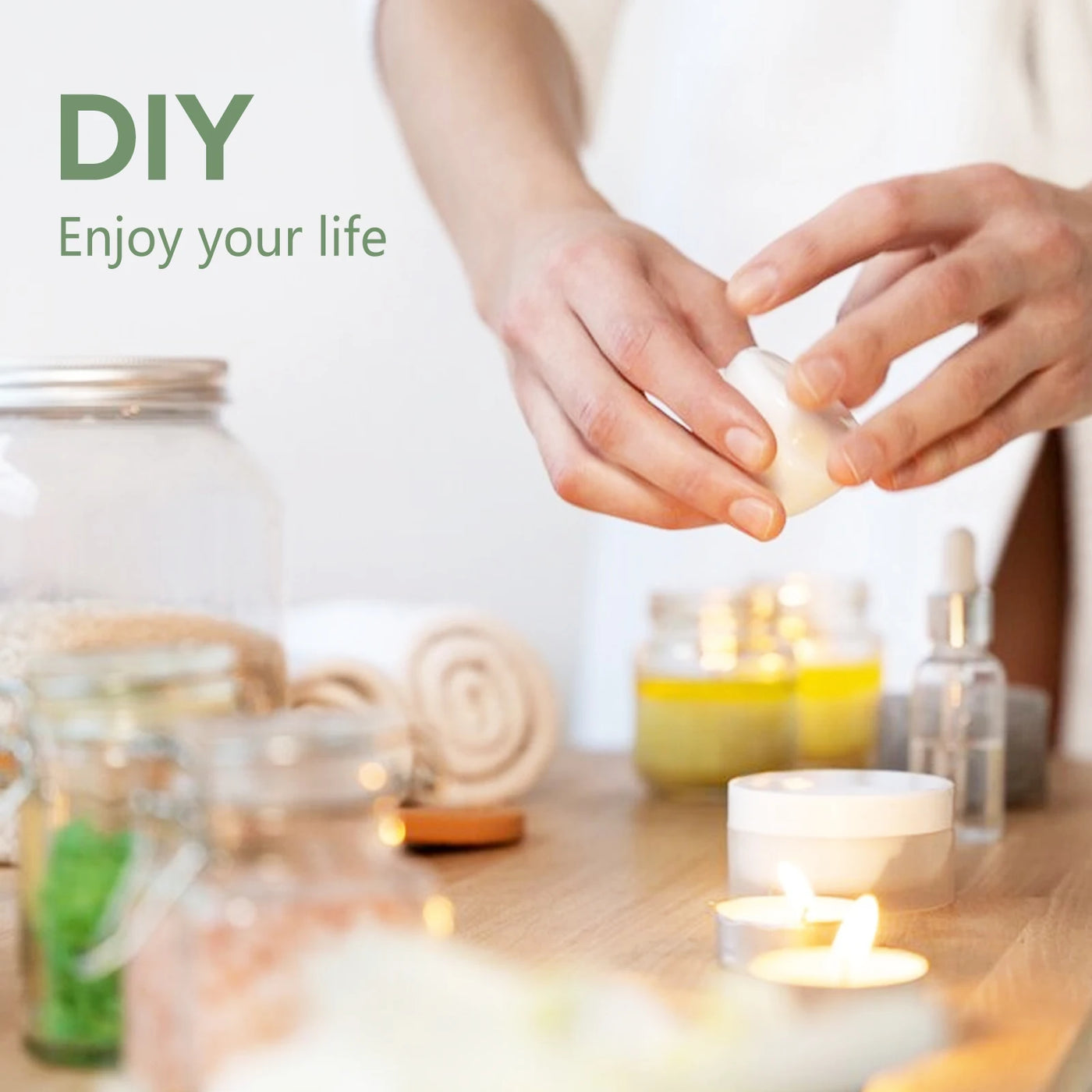 Tea tree Essential Oil for Aromatherapy Candle.
