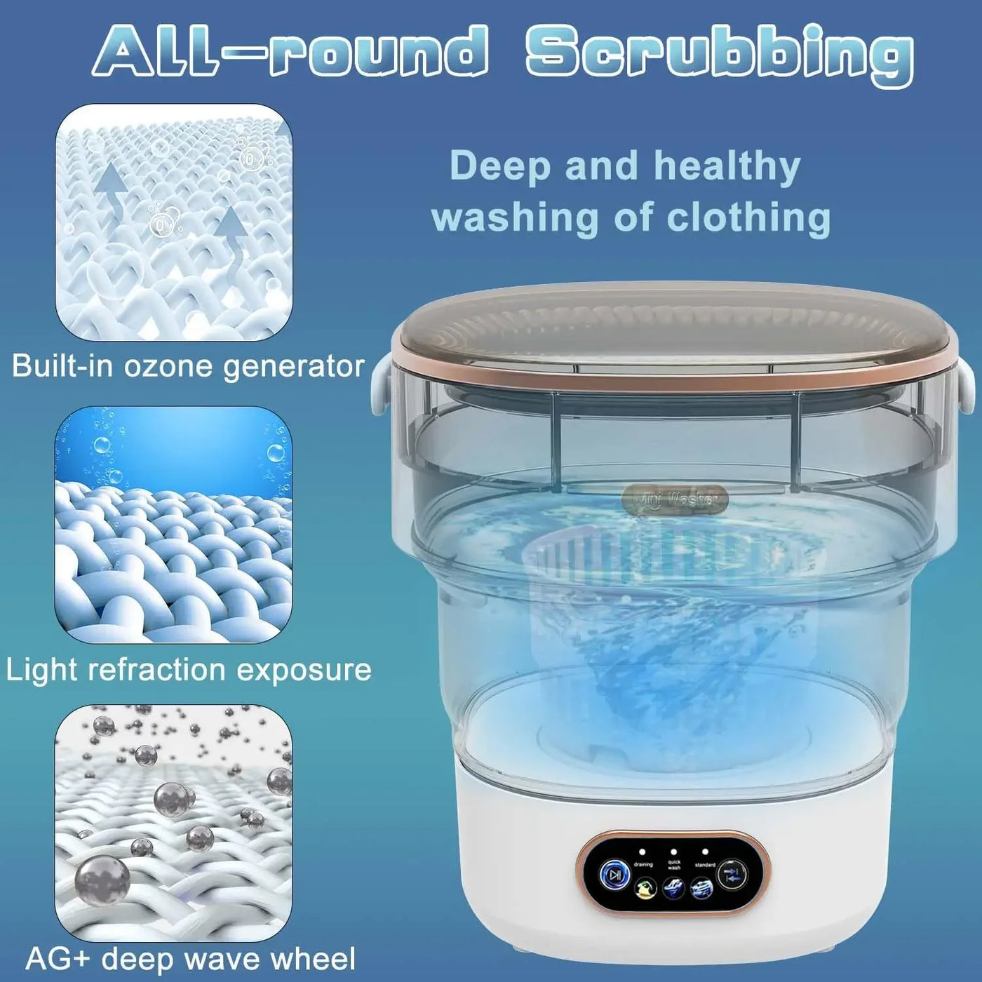 15L Small Washing Dryer Machine.