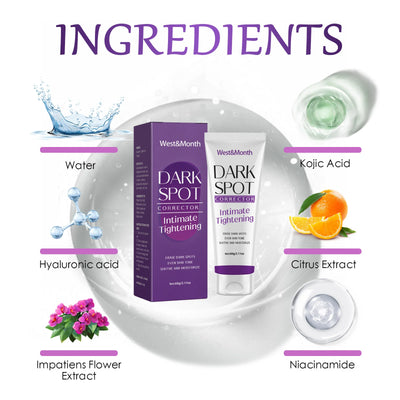Brightening Cream For Dark Skin Effective Lighten Thigh Inner Bleach Remove.