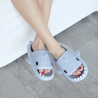 Summer Shark Slippers.