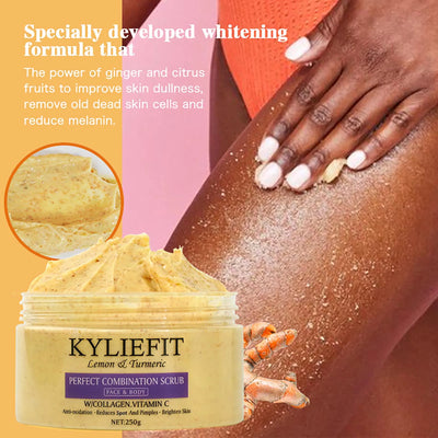 Lemon & Turmeric Perfect Combination Body Scrub.