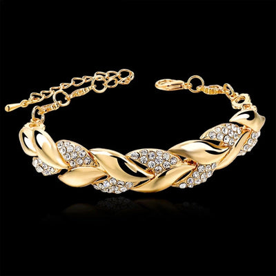 925 Sterling Silver Elegant Crystal.