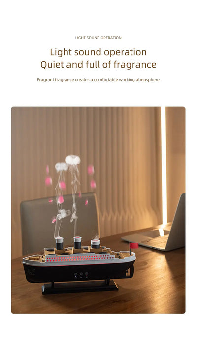 Air Humidifier Jellyfish Smoke Ring Spray.