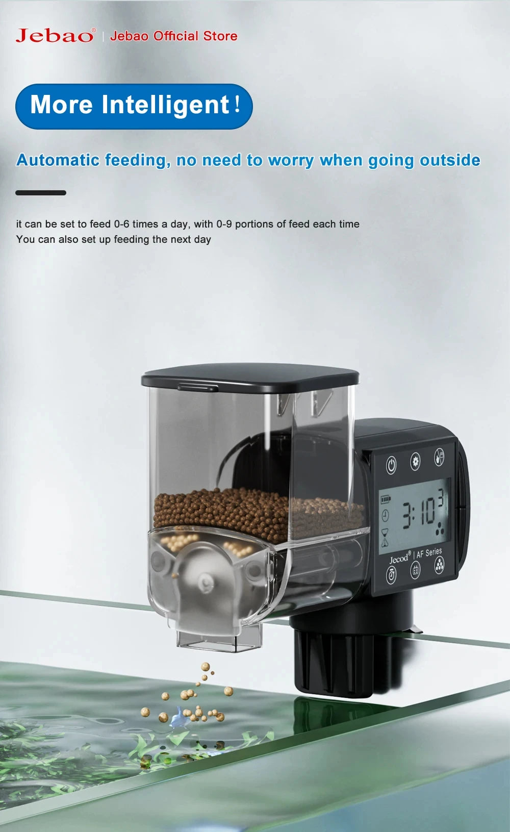 Aquarium Fish Tank   Intelligent Feeder.
