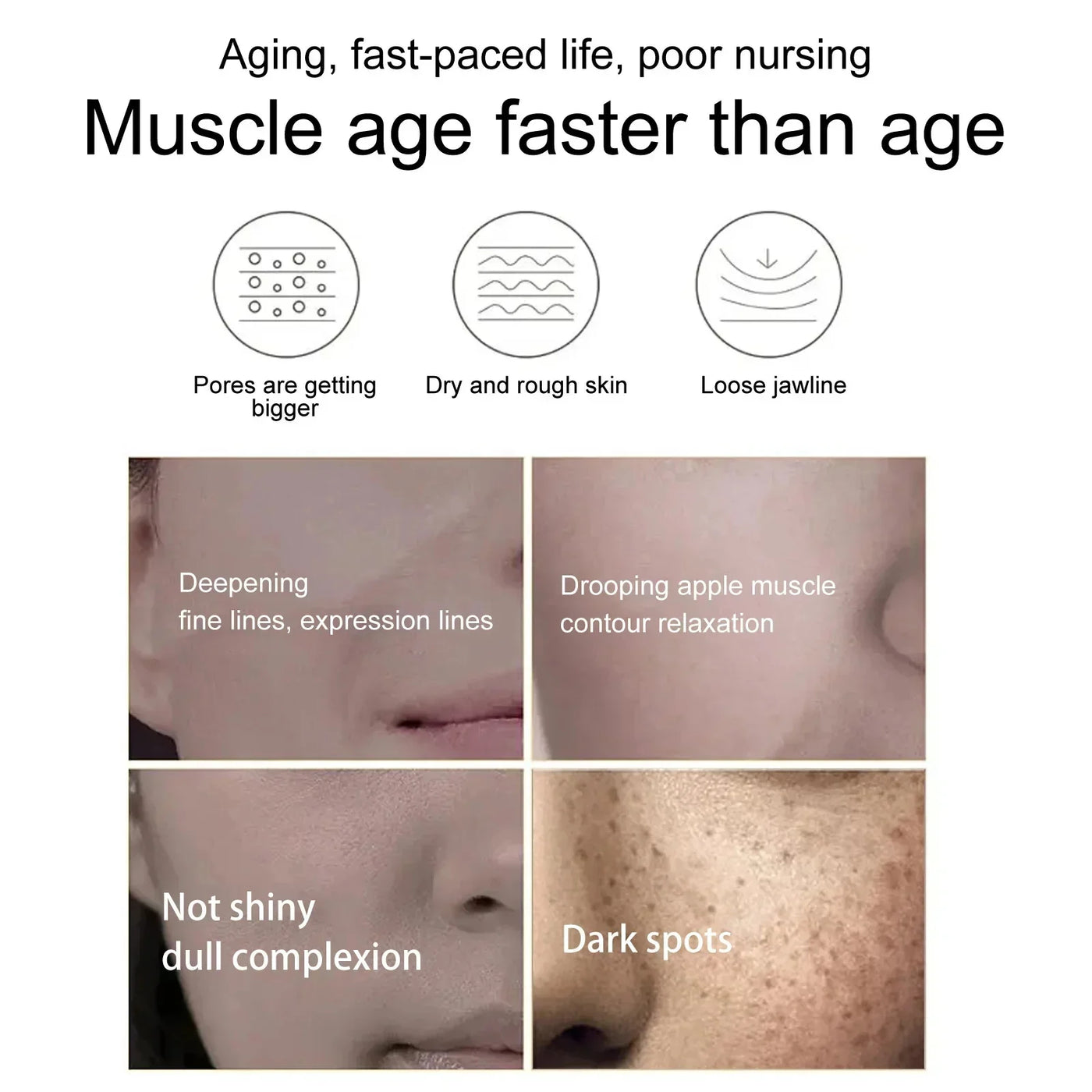 Retinol Wrinkle Remover Face Set Serum.