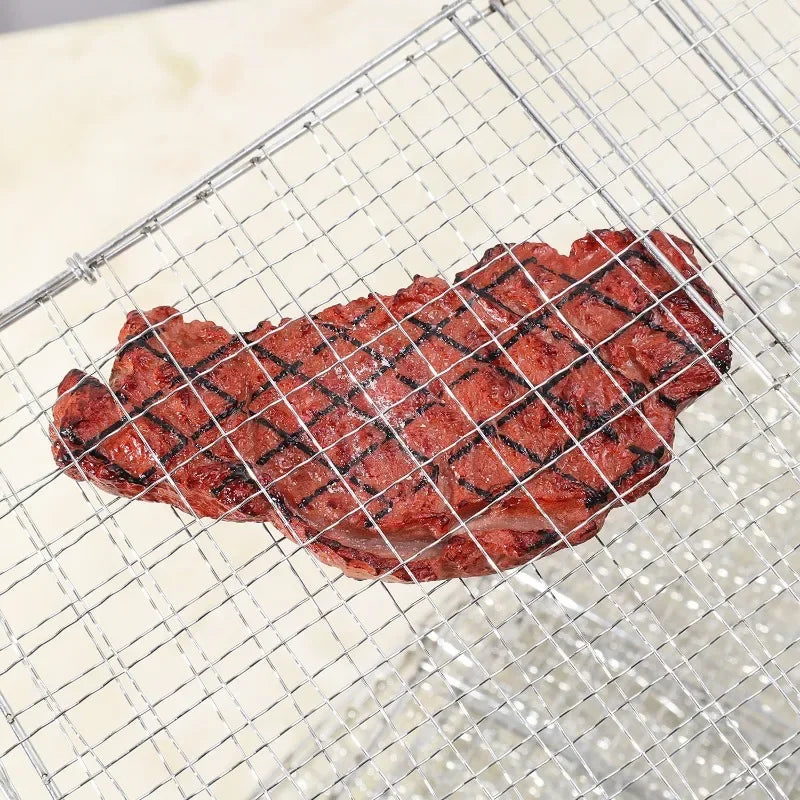 BBQ Mesh Non-Stick Grilling Basket.