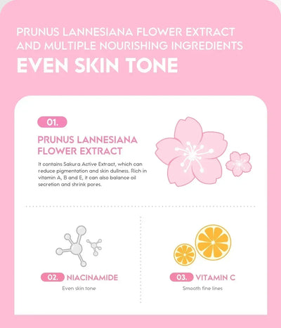 Japan Sakura Wrinkle Remover Face Serum Cream Anti-Aging Fade.