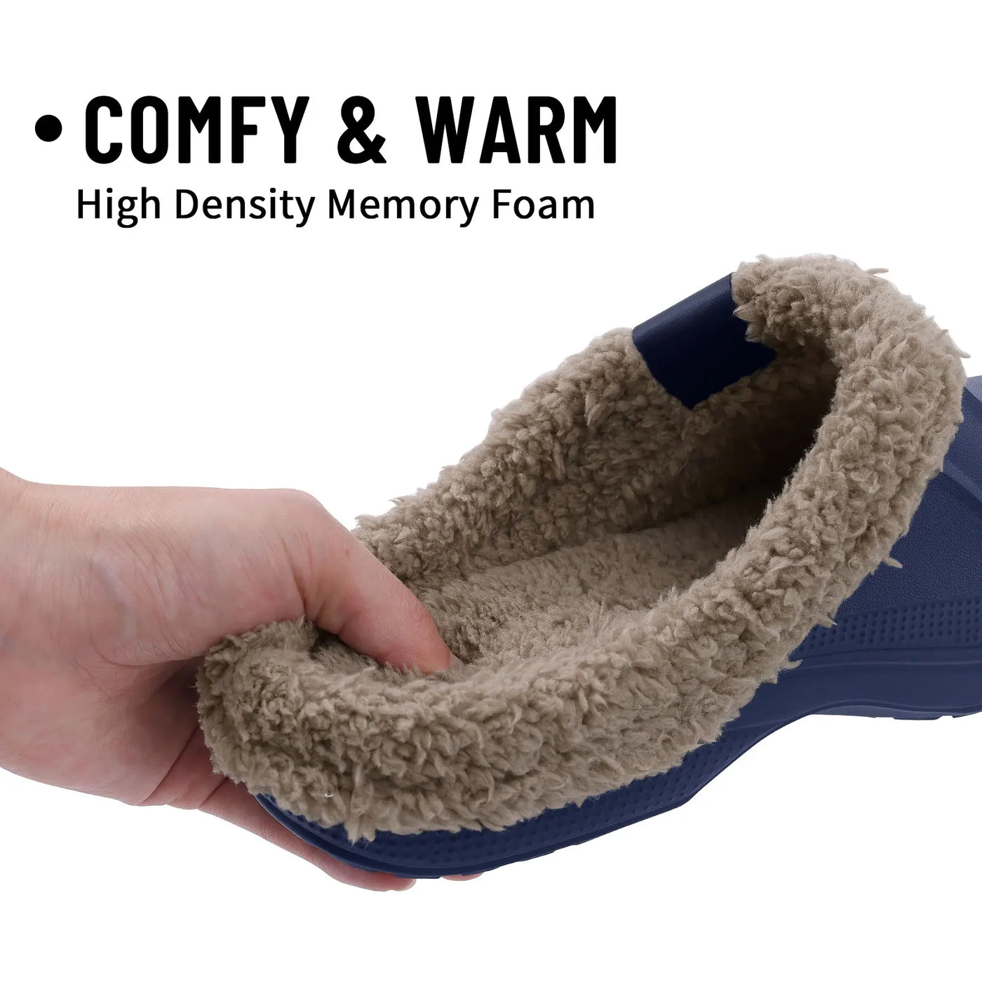 Smile Winter Cotton Men Shoes.