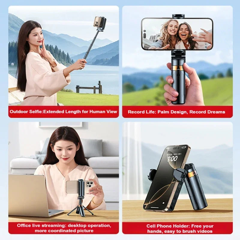 Super Mini Selfie Stick Portable Phone Holder.