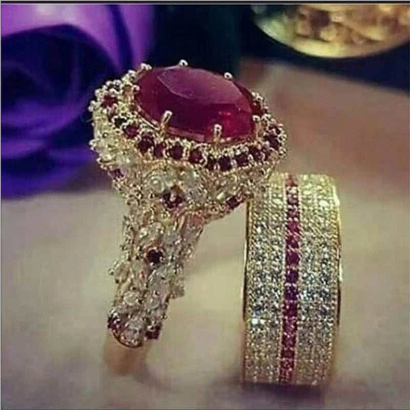 Luxury Princess Ring Set.