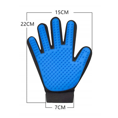 Pet Glove Cat Grooming Glove and Hair Deseeding.