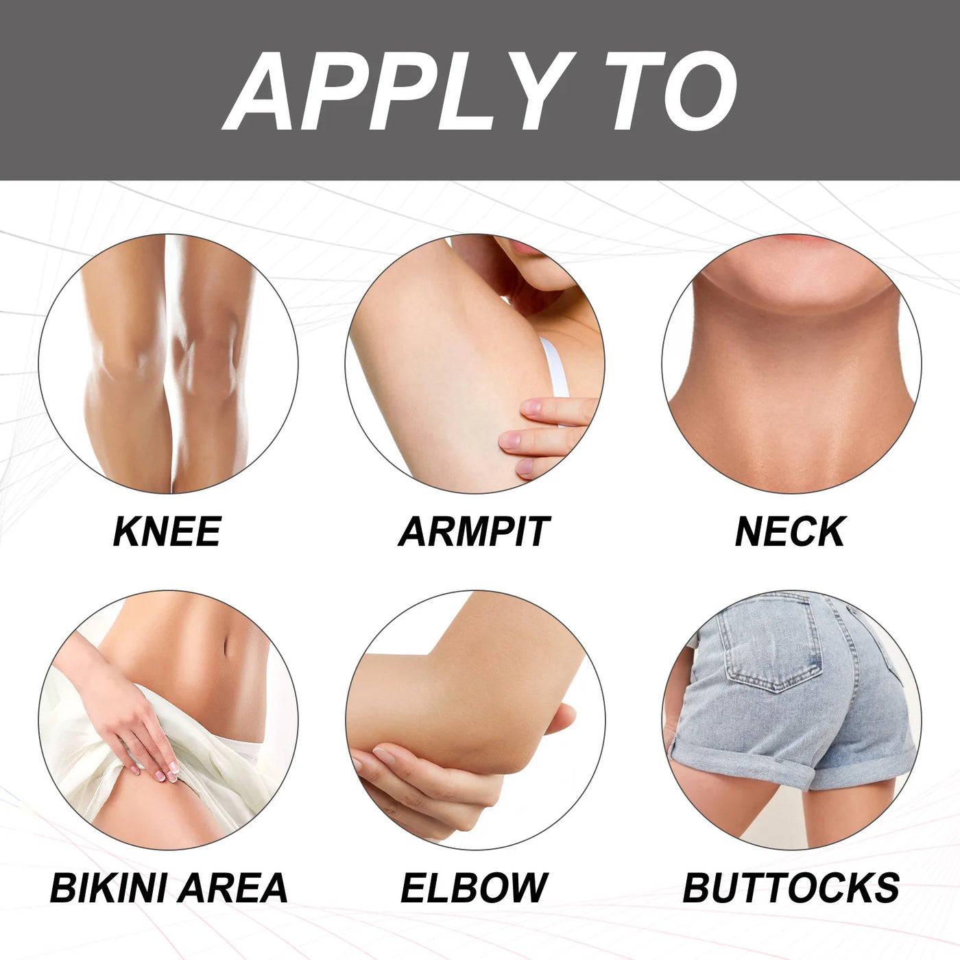 Body Bleaching Set Private Parts Lightening.