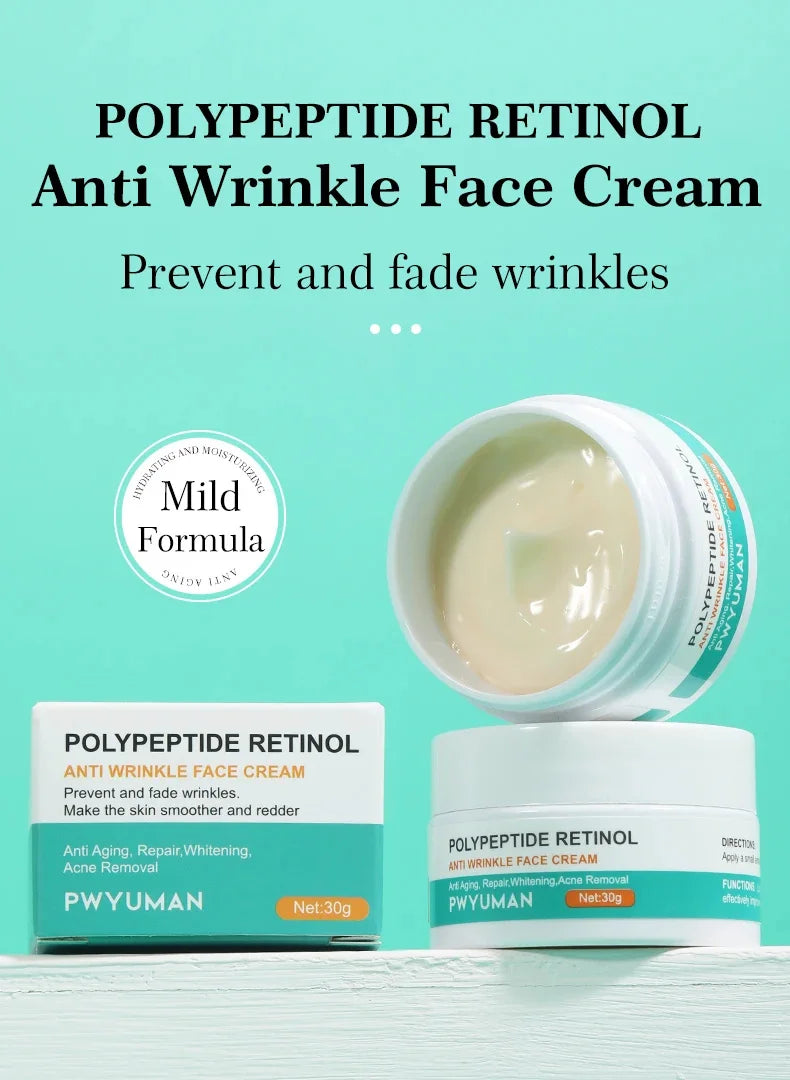 Instant Retinol Lifting Firming Cream Polypeptide Wrinkle Remover.
