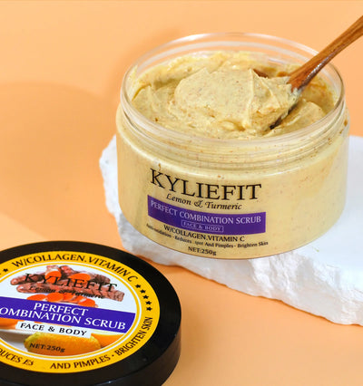 Lemon & Turmeric Perfect Combination Body Scrub.
