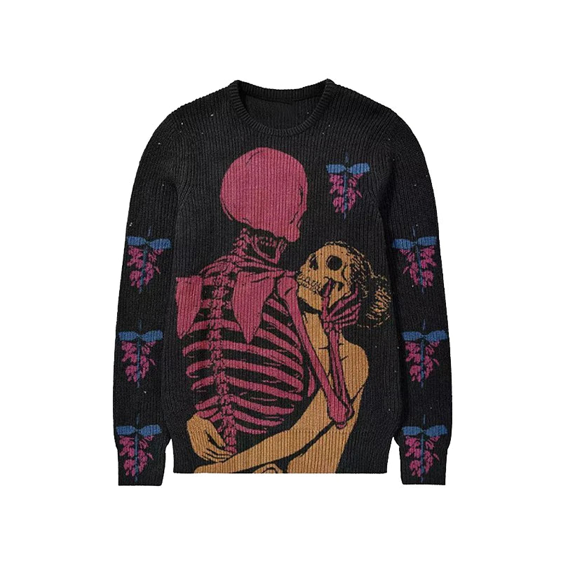 Men's Skull Love Pullover.