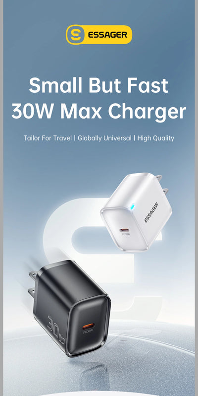 Type C Fast Charger For iPhone & Samsung.