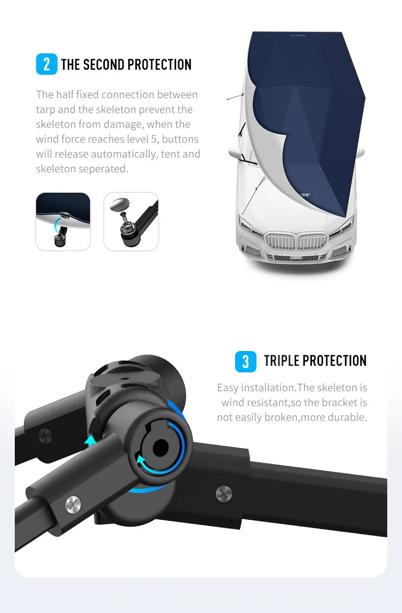 Car Umbrella Semi-Automatic