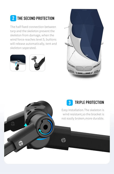Car Umbrella Semi-Automatic
