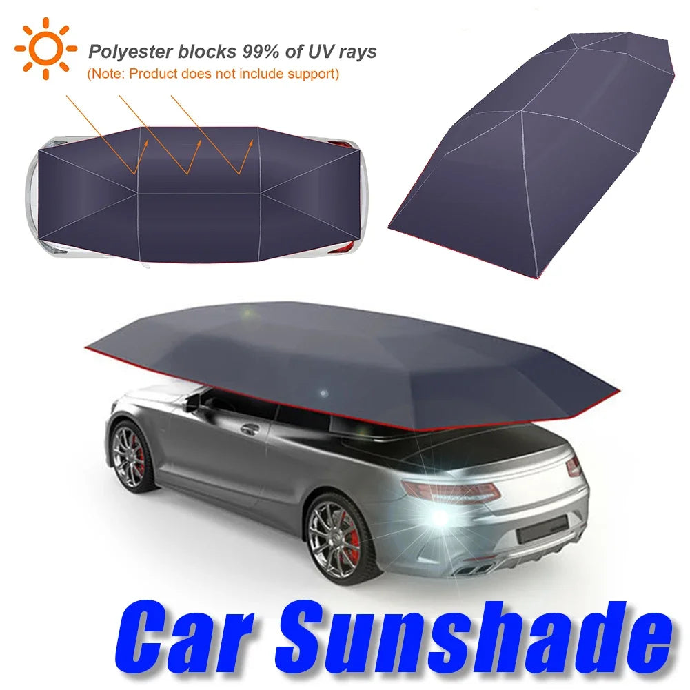 Car Umbrella Anti-UV Vehicle Canopy Protector