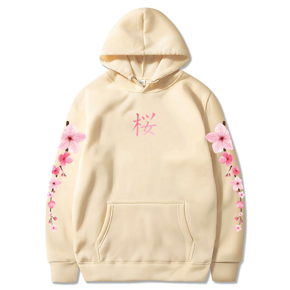 Japanese Blossom Sakura Graphic Hoodies.