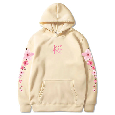 Japanese Blossom Sakura Graphic Hoodies.