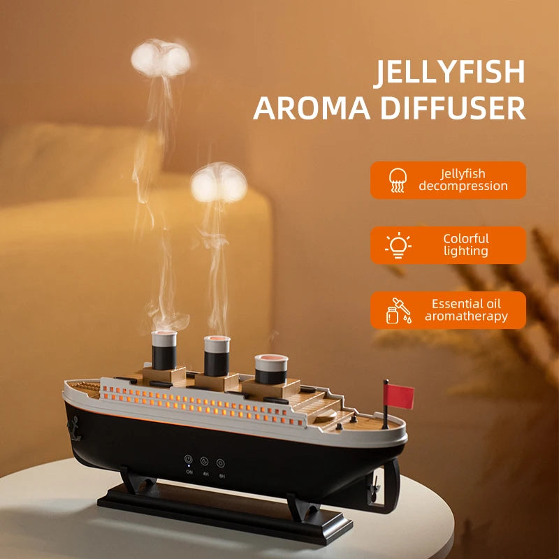 Air Humidifier Jellyfish Smoke Ring Spray.