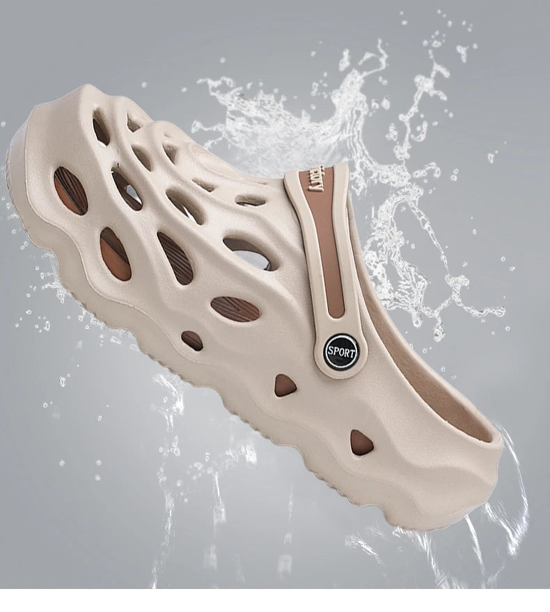 Comfortable Soft Outdoor Sandals Slippers Beach Clogs.