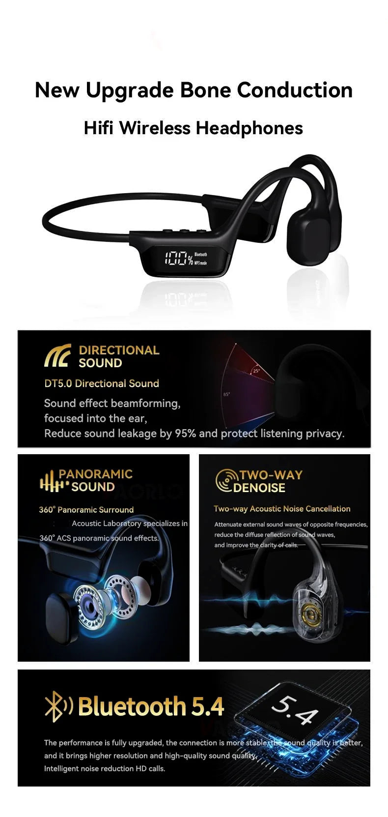 Bluetooth Headphone Swimming Earphone.