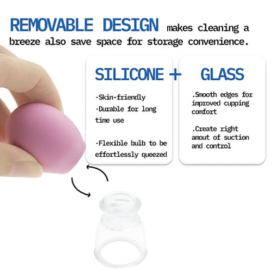 Silicone Face Massager Vacuum.