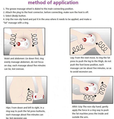 Anti-Cellulite Infrared Electric Body Slimming Relaxing Muscle.