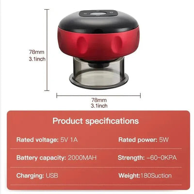 Body Scraping Massage Smart Electric Vacuum Cupping.