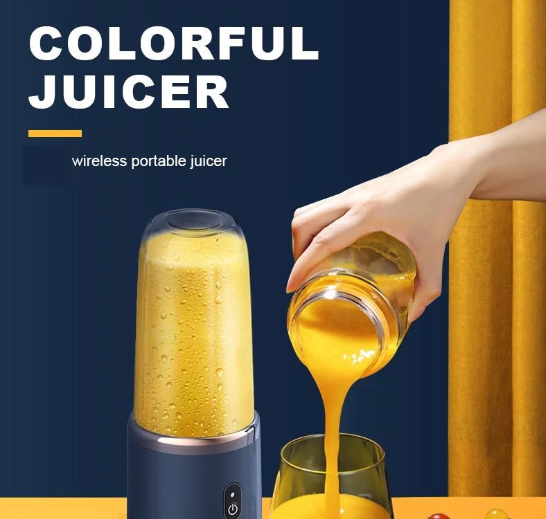 Portable Juicer Cup Smoothie Fruit Blender.