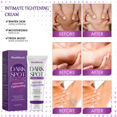 Brightening Cream For Dark Skin Effective Lighten Thigh Inner Bleach Remove.