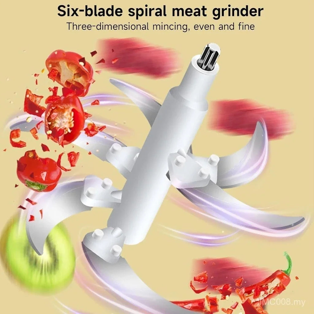 Meat Grinder Food Processors Crusher Vegetable and Fruit Chopper.