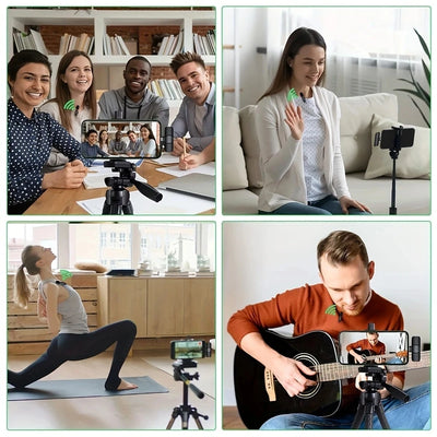 Wireless Lavalier Microphone Audio Video Recording.